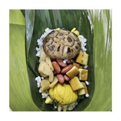 【預購】百草湯料 <br>養生花菇純素粽 <br>280g (5月27-29日送貨)