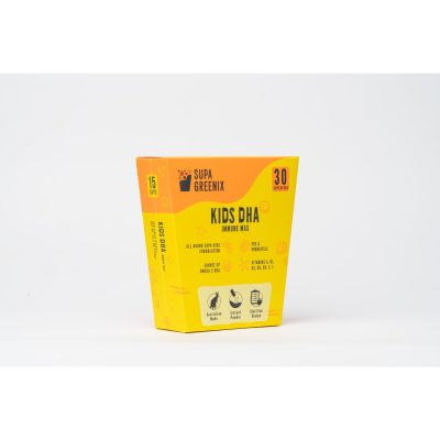 Supa Greenix｜澳洲兒童DHA免疫粉<br>30種超級食物 <br>8克x15條x2盒裝