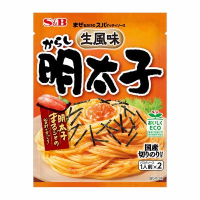 【日本直送】S&B｜生風味辣明太子意大利粉醬 <br> (免加熱 / 2份裝）