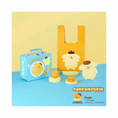 【中秋月餅預購2026】<br>望月｜流心奶黃月餅 <br>- Pompompurin 特別版套裝 <br>4件禮盒裝 (每件約50克)